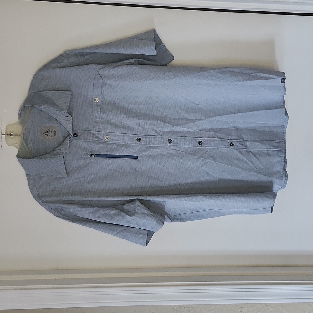 Ascend button down short sleeved
